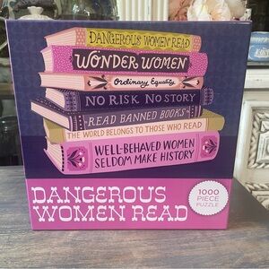 Dangerous Women Read puzzle 1000 piece